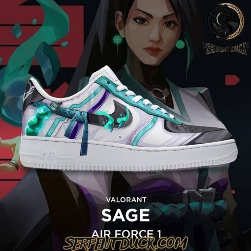 Valorant Sage Air Force 1 Sneaker