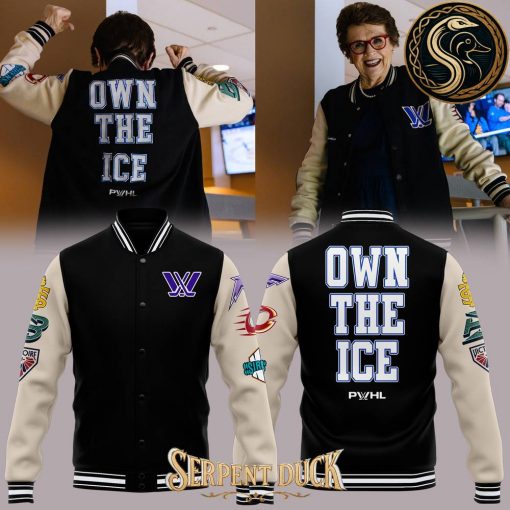 Victoire de Montréal PWHL Own The Ice Baseball Jacket