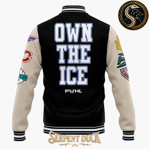 Victoire de Montréal PWHL Own The Ice Baseball Jacket