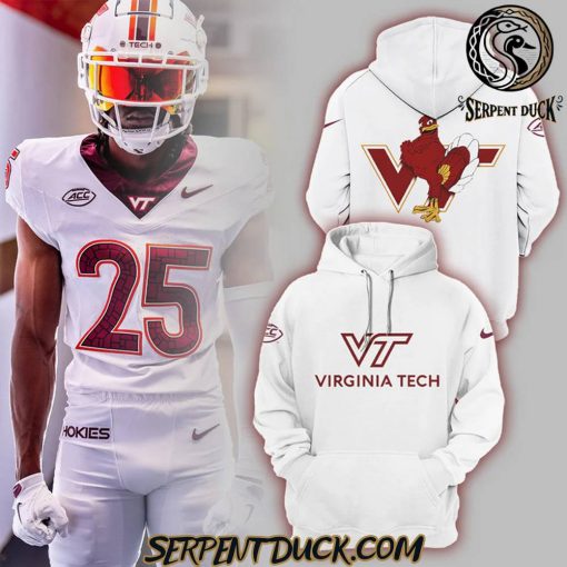 Virginia Tech Hokies Football White Limited Hoodie