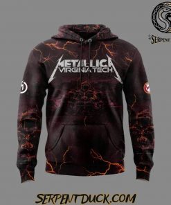 Virginia Tech Hokies Football x Metallica Hoodie
