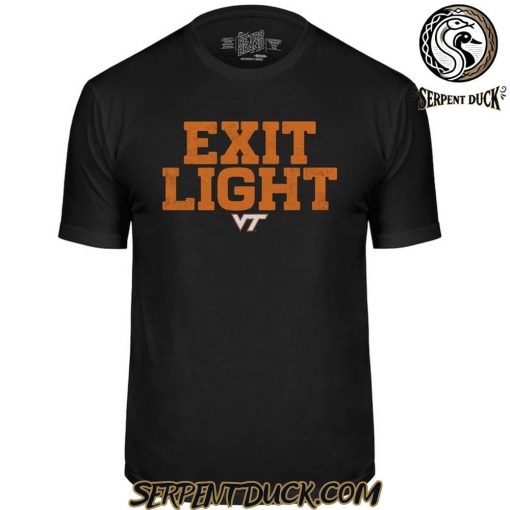 Virginia Tech Hokies Metallica Retro “EXIT LIGHT,ENTER NIGHT” Tee