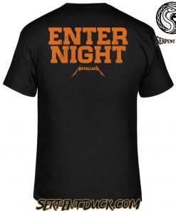 Virginia Tech Hokies Metallica Retro “EXIT LIGHT,ENTER NIGHT” Tee
