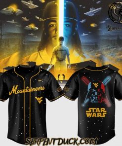 West Virginia Mountaineers X Star Wars 2025 Special Edition Baseball Jersey