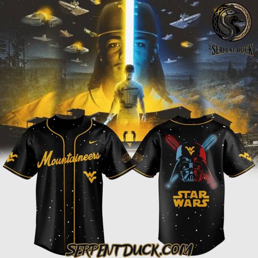 West Virginia Mountaineers X Star Wars 2025 Special Edition Baseball Jersey