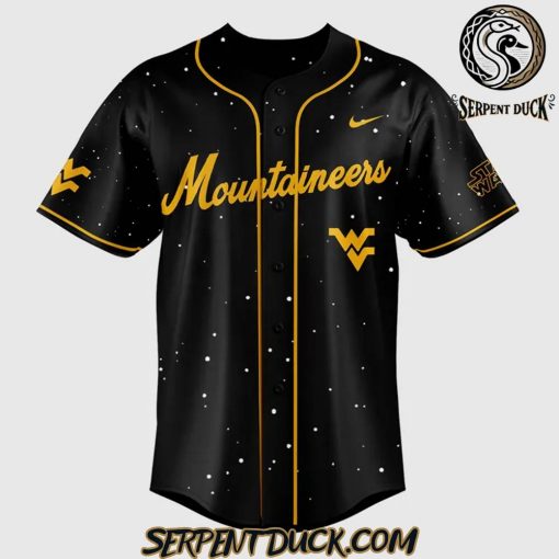 West Virginia Mountaineers X Star Wars 2025 Special Edition Baseball Jersey