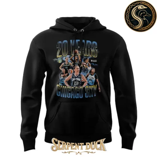 Chicago Sky Special Edition 20 Years Hoodie