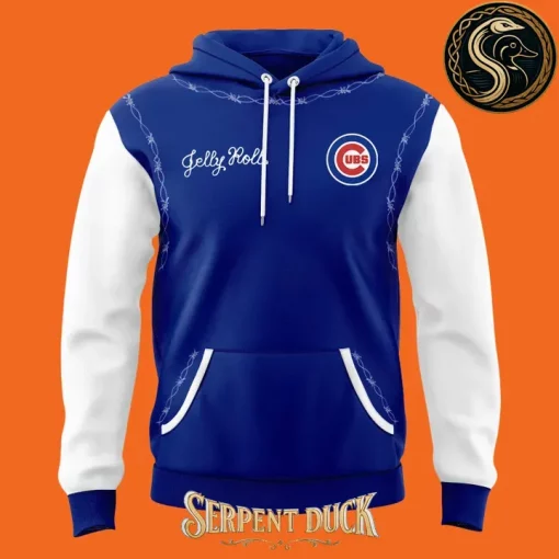 Chicago Cubs x 2025 Jelly Roll Wrigley Field Concert Hoodie