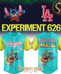 Los Angeles Dodgers X Experiment 626 Baseball Jersey